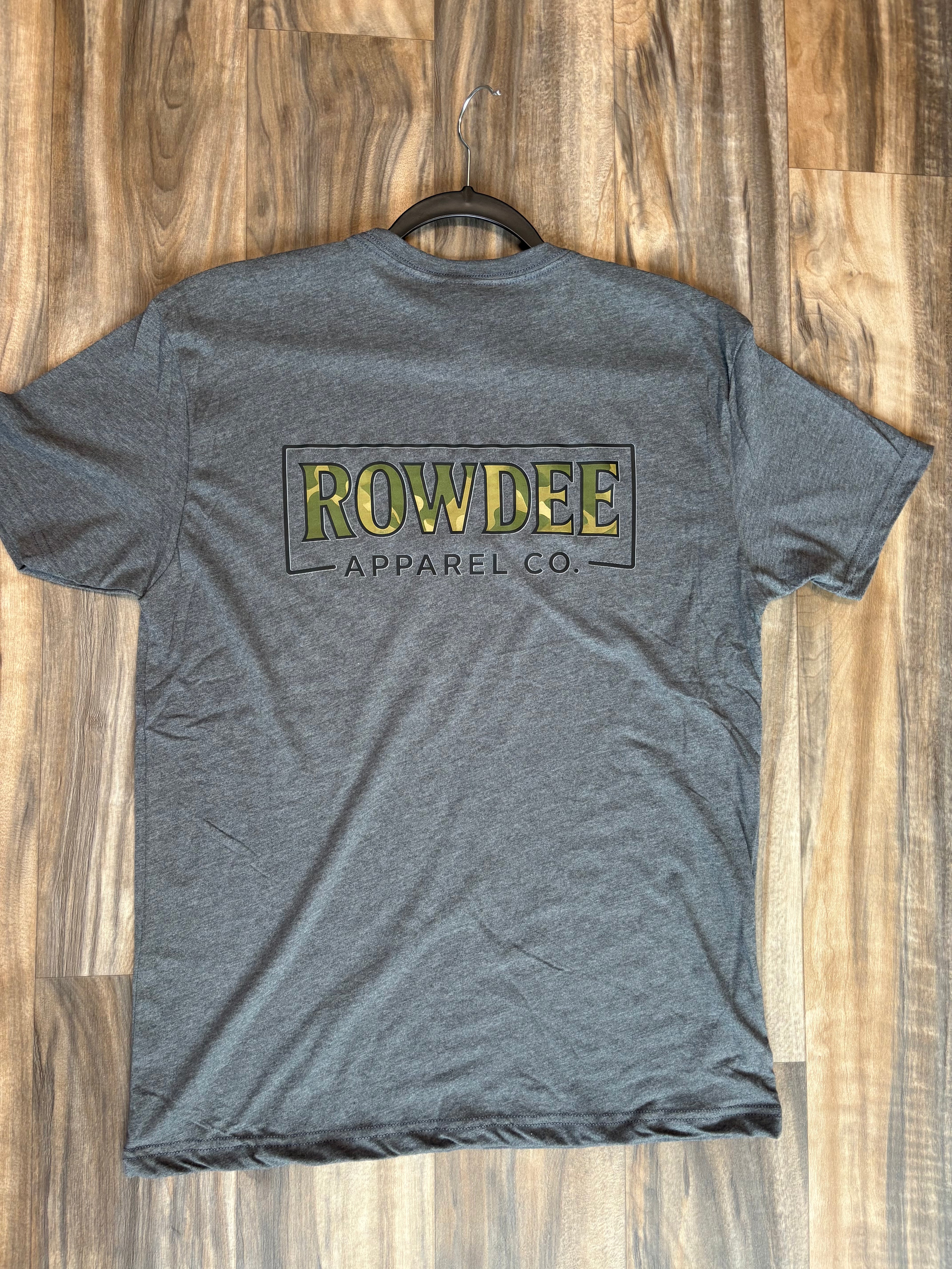 Dark grey with Camo Rowdee