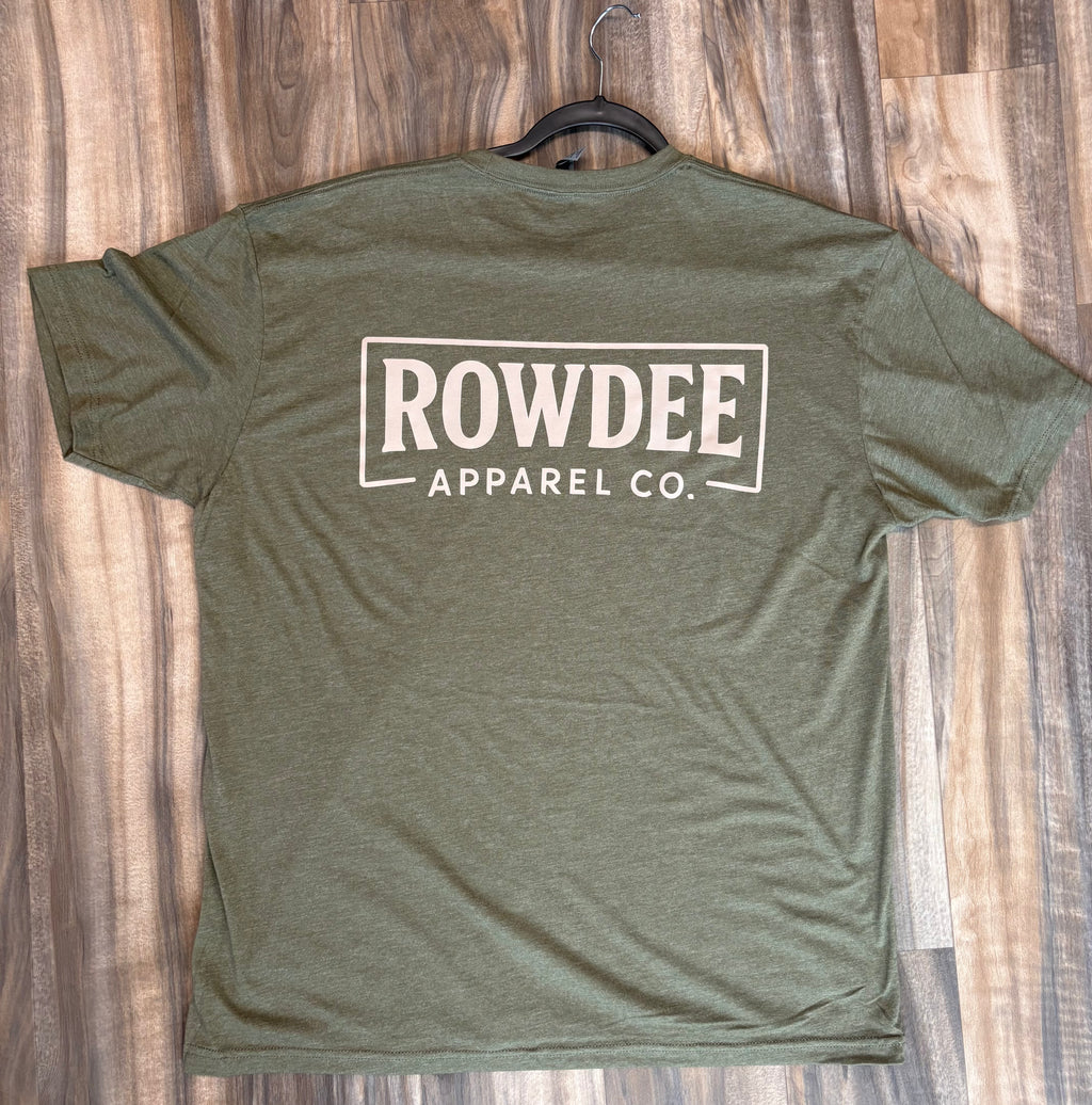 Military Green Tan Rowdee