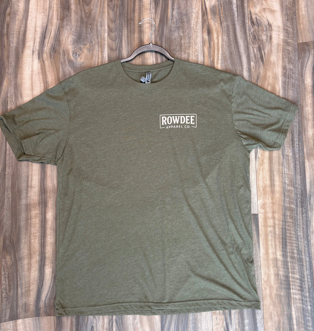 Military Green Tan Rowdee