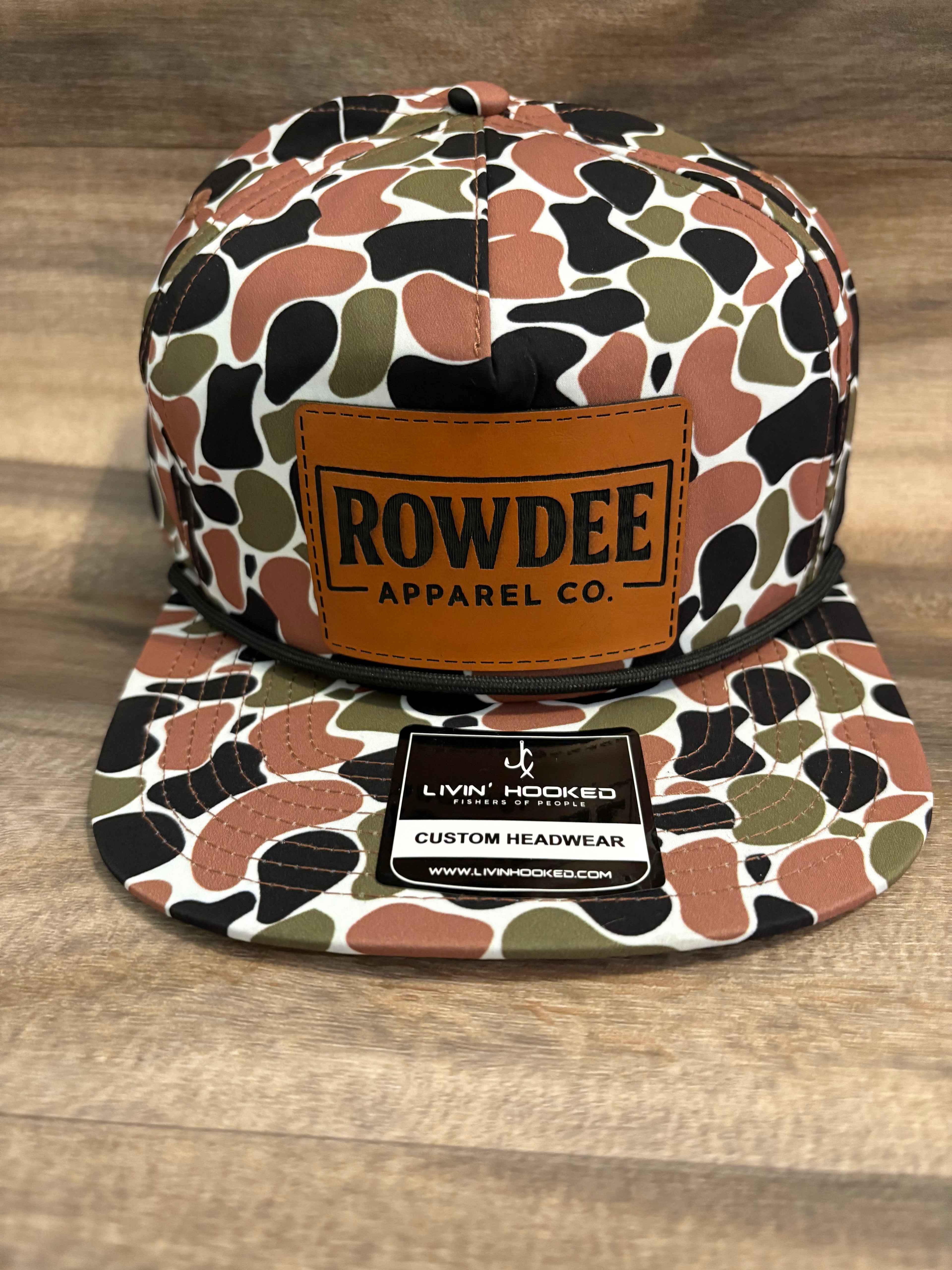 Camo Hat Rowdee Patch